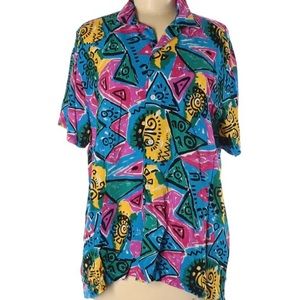 ASOS short sleeve button down shirt